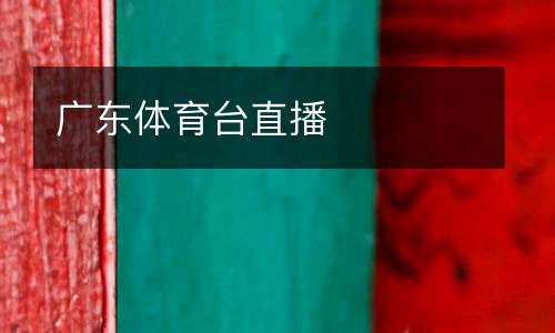 廣東體育臺(tái)直播